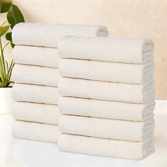 Exclusive Superior Honeycomb Cotton Medium Weight Towels High-End