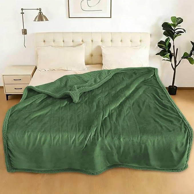 World-Class Electric Heated Blanket Full Size 72 x 84 Stylish