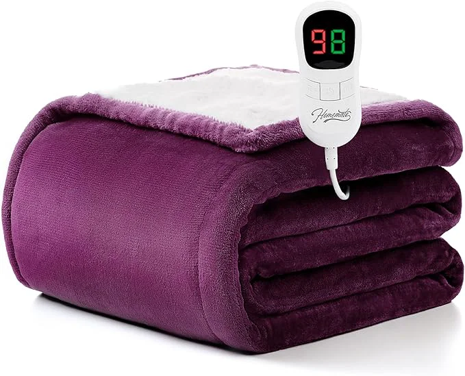 Outstanding Homemate Heated Blanket Electric Throw Smart