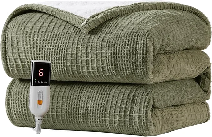 Breathable Texciting Heated Blanket Electric Blanket Throw 50''X60''-Heating Throw Classic