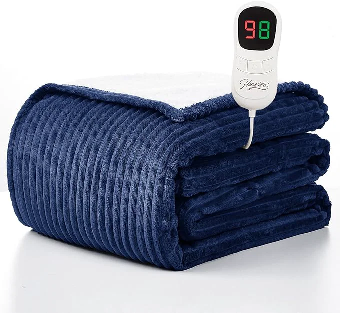 Long-Lasting Homemate Electric Heated Blanket Twin Size Practical