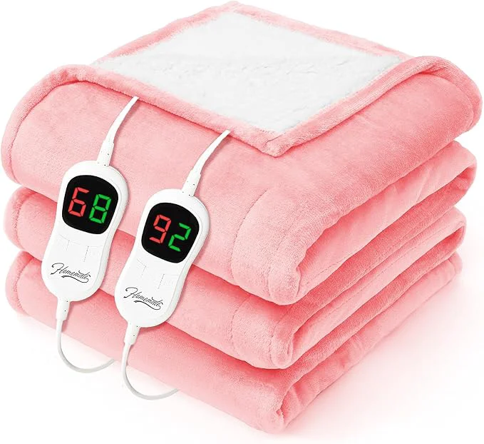 Carefully Designed Homemate Electric Heated Blanket Queen Fine Crafted