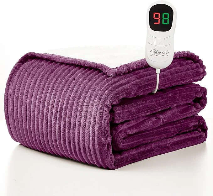 Soft Homemate Heated Blanket Electric Throw Environmentally Friendly