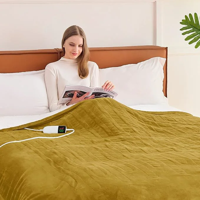 Exceptional BOMOVA Heated Electric Blanket Full Size Easy-to-Use