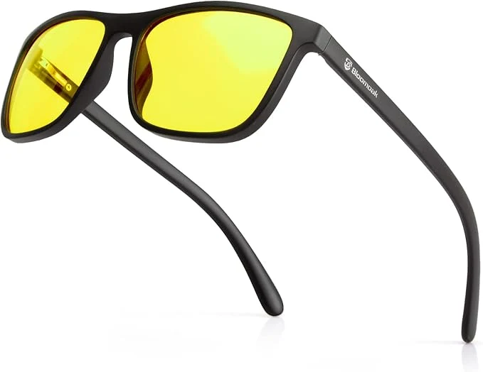 Consistent Bloomoak Red Lens Blue Green Light Blocking Glasses- Dual AR Coatings Powerful
