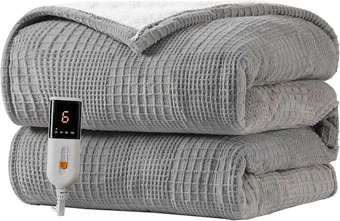 High-End Texciting Heated Blanket Electric Blanket Throw 50''X60''-Heating Throw High-Performance