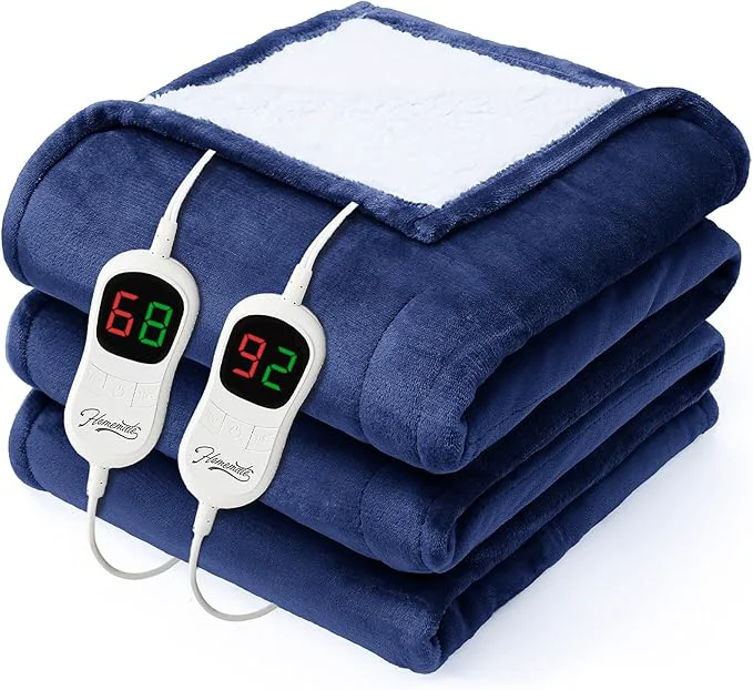 Comfortable Homemate Electric Heated Blanket Queen Original