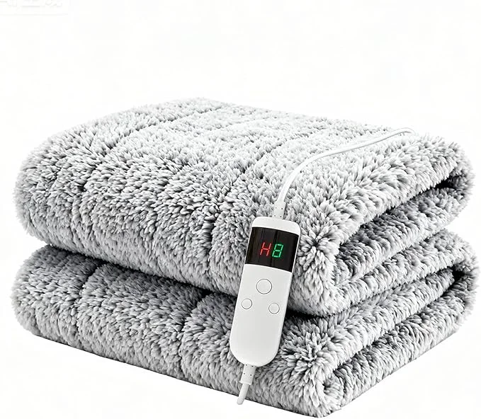 Breathable Heated Blanket Heated Throw Electric Blanket 50 x60 Heating Blanket Sustainable