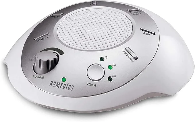 Expertly Made Homedics SoundSleep White Noise Sound Machine Small Travel Size Minimalist