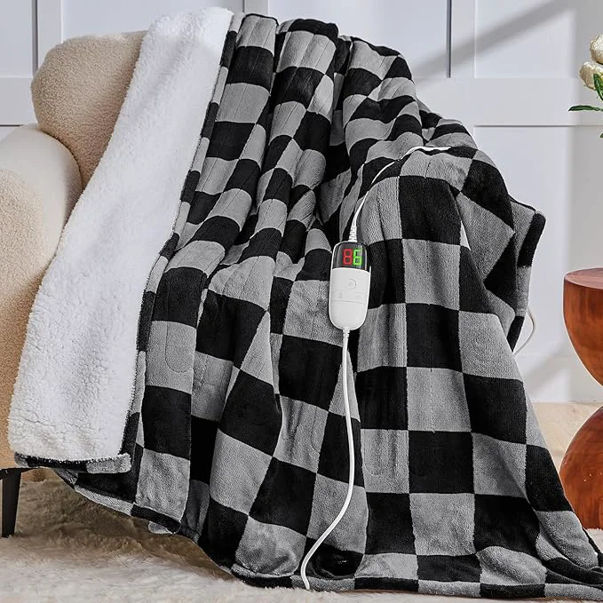 Reliable Heated Electric Blanket Throw 50X60 Heating Blanket Fine