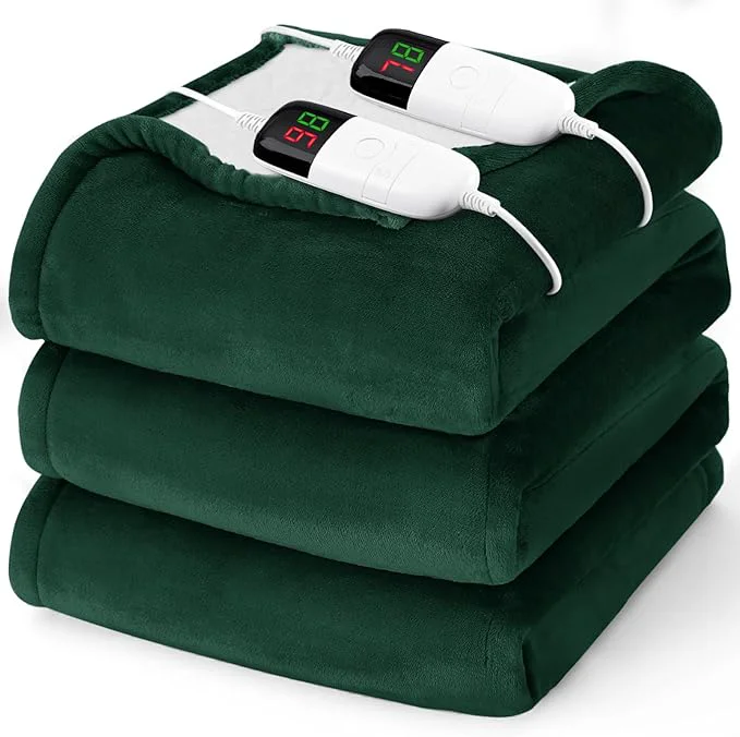 Long-Lasting Heated Electric Blanket Queen Size Smart