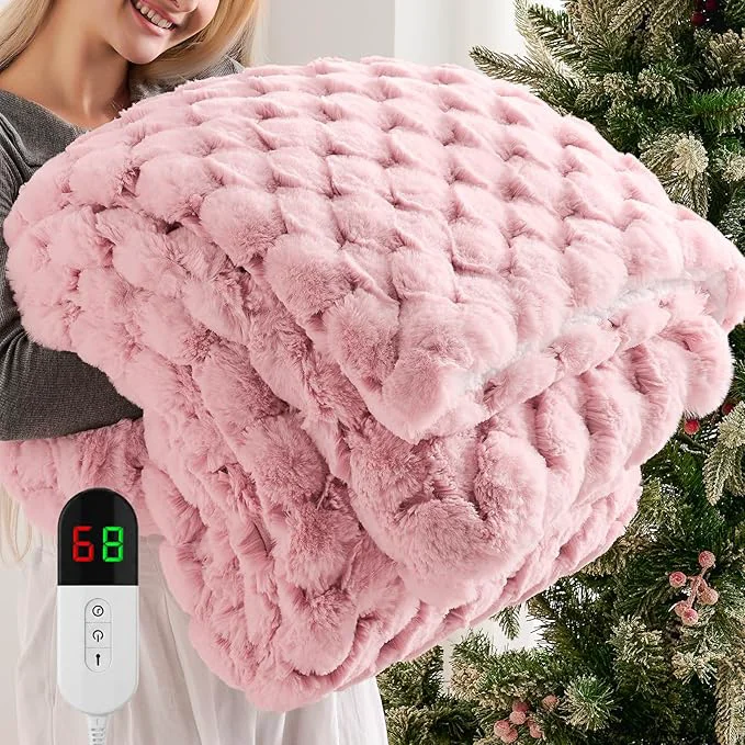 Smart Homemate Electric Heated Throw Blanket Original