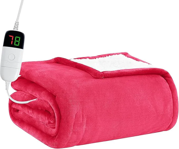 High-Grade BOMOVA Heated Electric Throw Blanket Verified