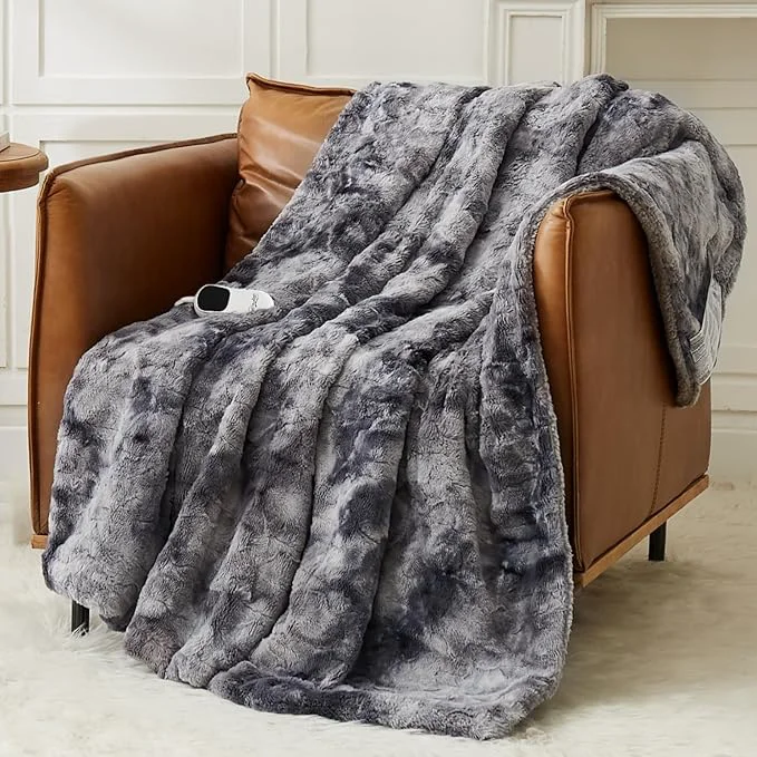 Effective Homemate Electric Heated Blanket Full Size Superior