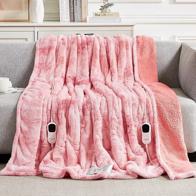 Consistent Homemate Electric Heated Blanket Queen Size Responsible