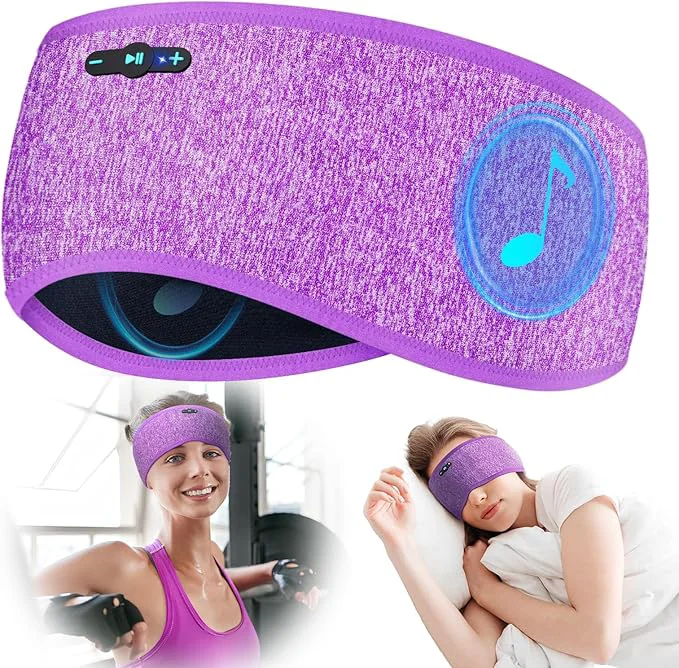 Quality Sleep Headphones Bluetooth 6.0 Headband 20Hr Headband Headphones Crafted