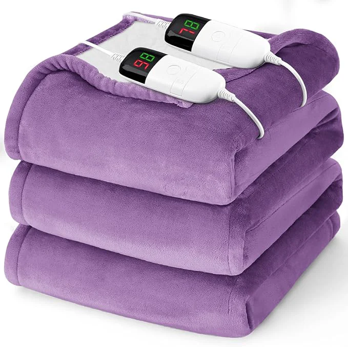 Secure Heated Electric Blanket Queen Size Certified