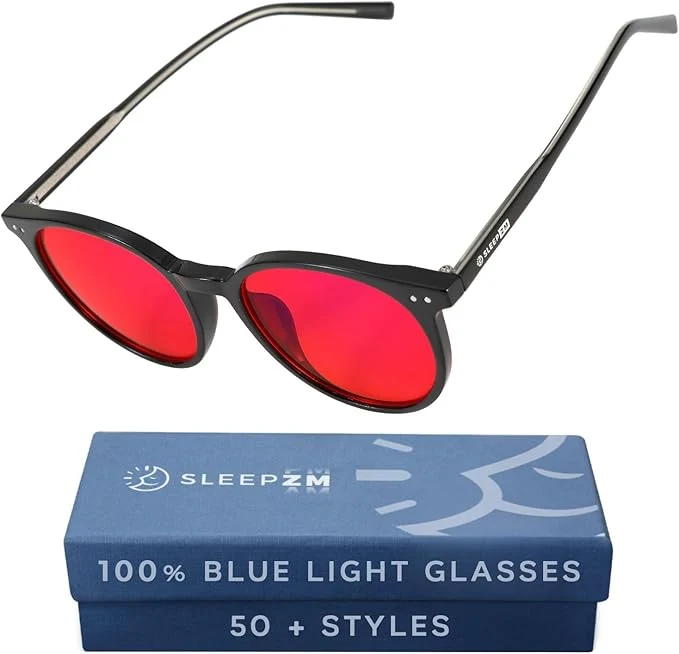 Soft Sleep ZM Blue Light Blocking Light Sensitivity Glasses Genuine