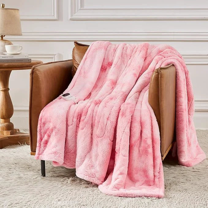 Healthy Homemate Electric Heated Blanket Twin Size Durable