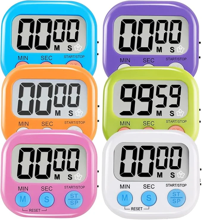 Elite 6 Pack Multi-Function Electronic Timer High-Quality