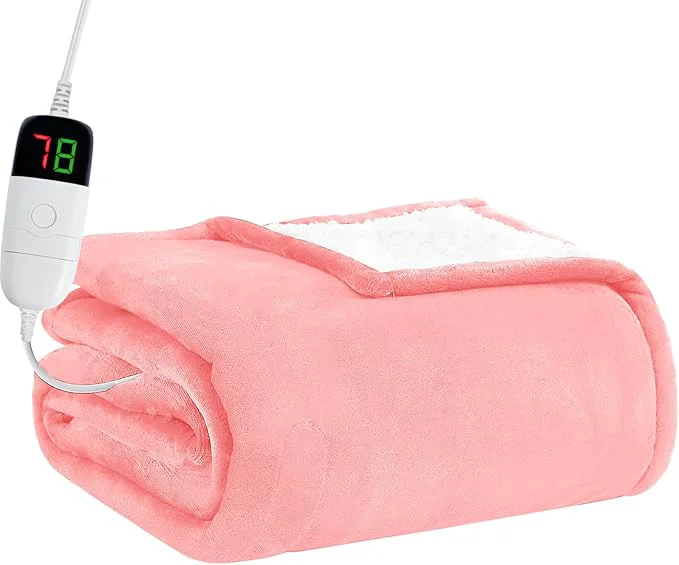 Top-Quality BOMOVA Heated Electric Blanket Twin Clean