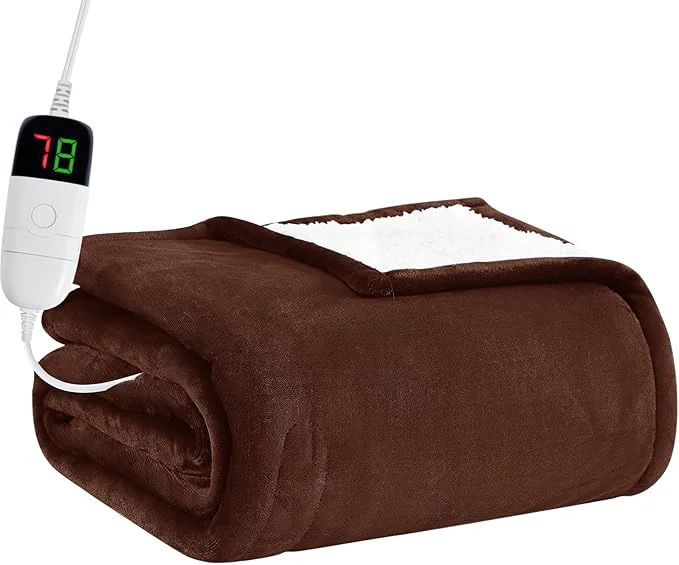 Carefully Designed BOMOVA Heated Electric Blanket Twin Environmentally Friendly