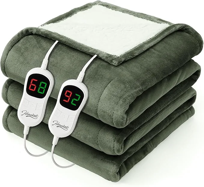 Efficient Homemate Electric Heated Blanket King Classic
