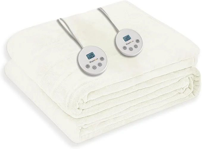 Specialty Wapaneus Heated Blanket Electric Queen Size 84 x90 -Dual Control Authentic