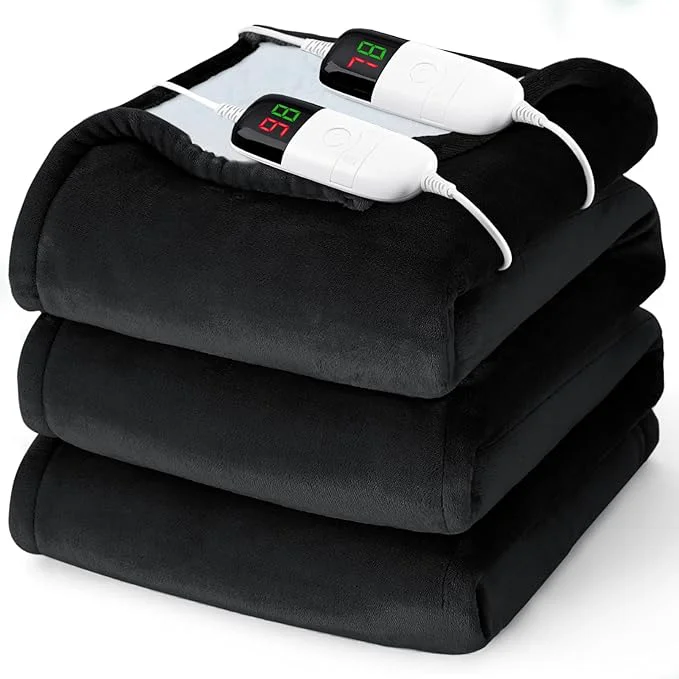 Classic Heated Electric Blanket Queen Size Premium