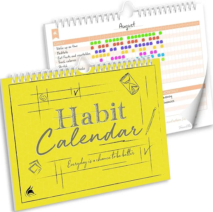 Outstanding Clever Fox Habit Tracker Calendar – Inspirational Goal Tracker and Habit Contemporary