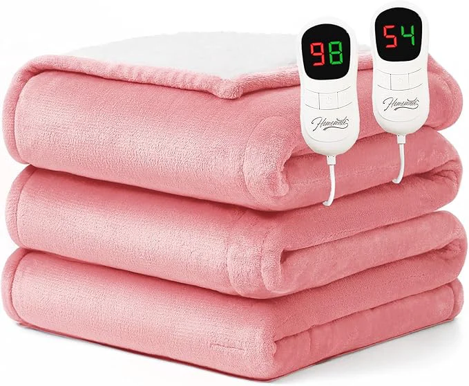 Detailed Homemate Electric Heated Blanket Queen Size Reusable