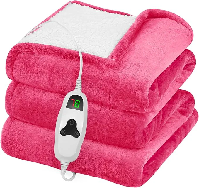 Stylish greenoak Heated Blanket Electric Throw 50 X60 Heating Blanket Sustainable