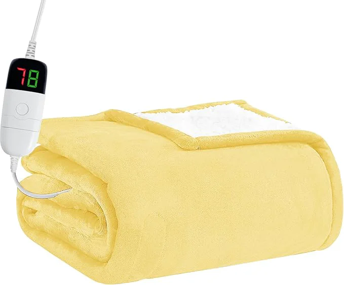 High-Performance BOMOVA Heated Electric Throw Blanket Artisan