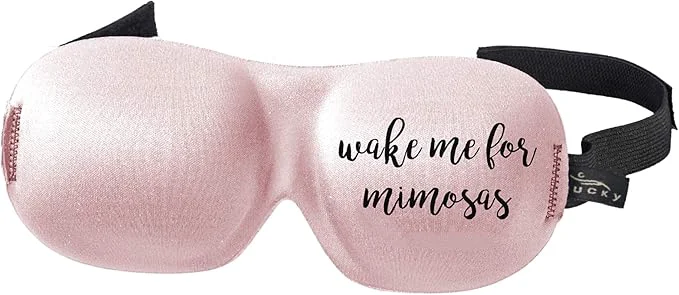 Natural Bucky Ultralight Collection Contoured Travel and Sleep Eye Mask One Size Elegant