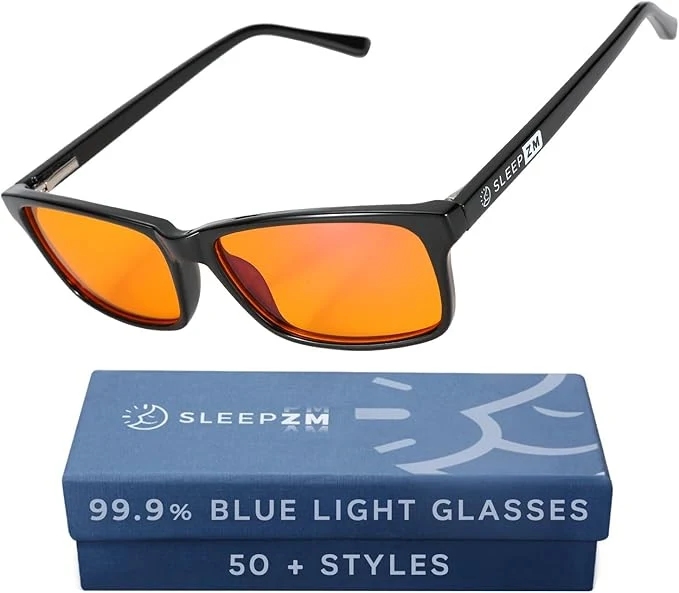 Exceptional Sleep ZM Blue Light Blocking Light Sensitivity Glasses Environmentally Friendly
