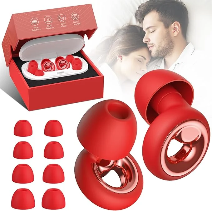Organic Ear Plugs for Sleeping Noise Cancelling Soft Ear Plugs for Concert 45dB Certified