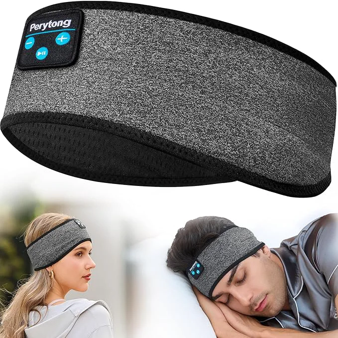 Modern Perytong Sleep Headphones Wireless Air Travel Meditation Premium Material
