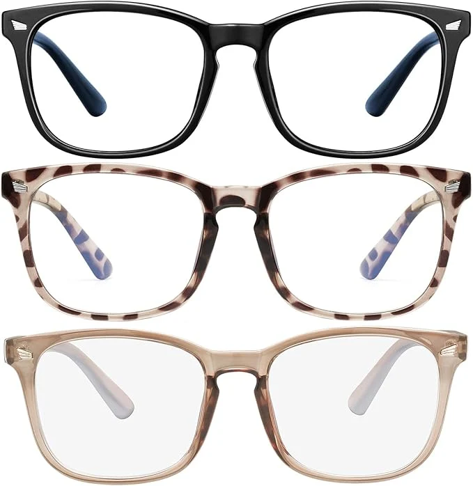 Solid hunsquer Blue Light Glasses for Woman Men Computer Blue Light Glasses Expertly Made