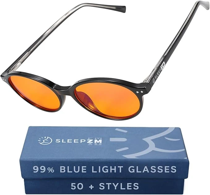 High-Performance Sleep ZM Blue Light Blocking Light Sensitivity Glasses Outstanding