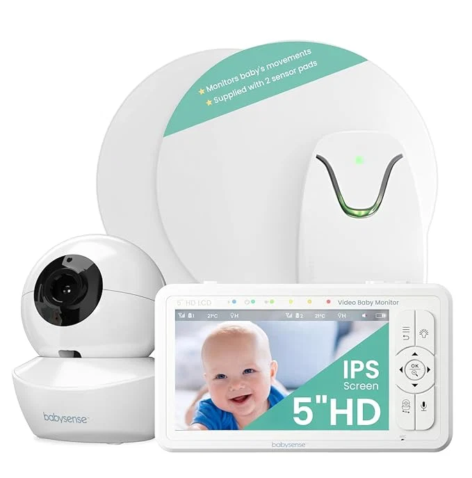 Stylish Babysense True Sleep HD Video Baby Monitor Versatile
