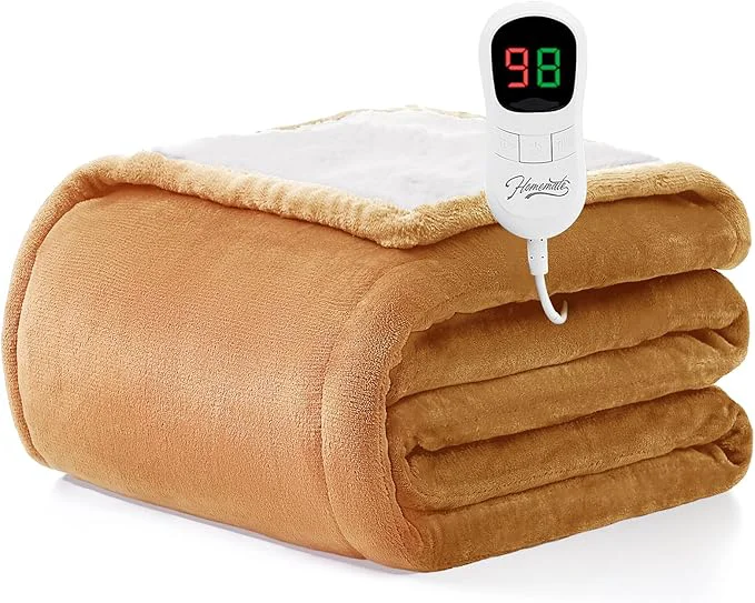 Prestigious Homemate Heated Blanket Electric Throw Solid