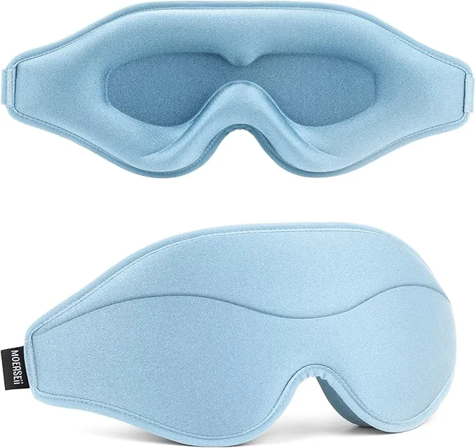 Consistent Sleep Mask - Total Blackout 3D Sleeping Mask Super Lightweight Silky Soft Certified
