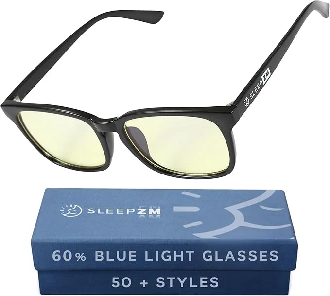Genuine Sleep ZM Blue Light Blocking Light Sensitivity Glasses Smooth
