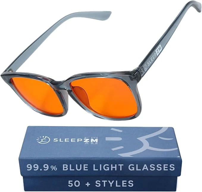 Trendy Sleep ZM Blue Light Blocking Light Sensitivity Glasses Innovative
