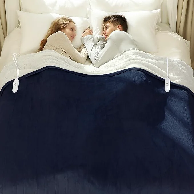Official Queen Size Heated Blanket 84 x 90 Safe