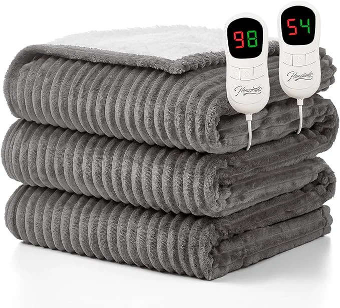 Verified Homemate Electric Heated Blanket Queen Size Soft
