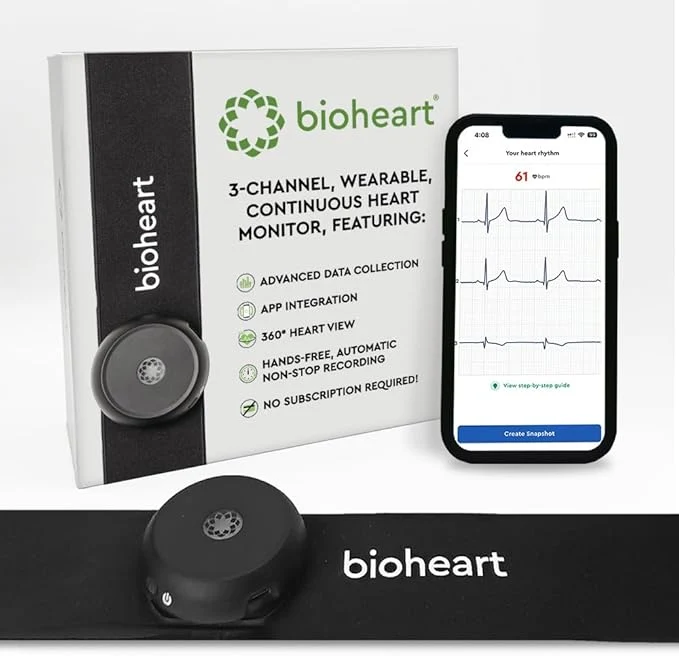 Stylish Bioheart 24 7 Continuous Heart Monitor No Prescription Needed Smart Top-Quality
