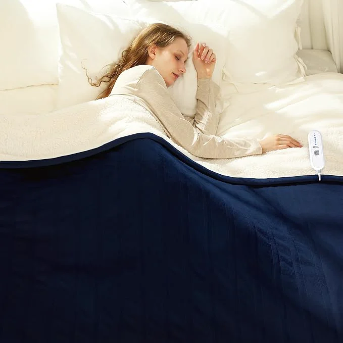 Optimized Electric Heated Blanket Twin 62 x 84 Original