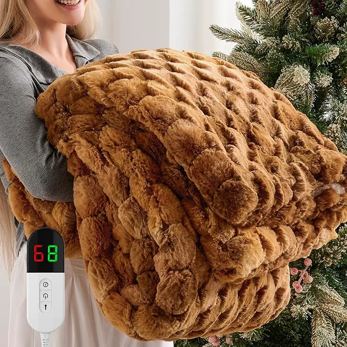 Exceptional Homemate Electric Heated Throw Blanket Dependable