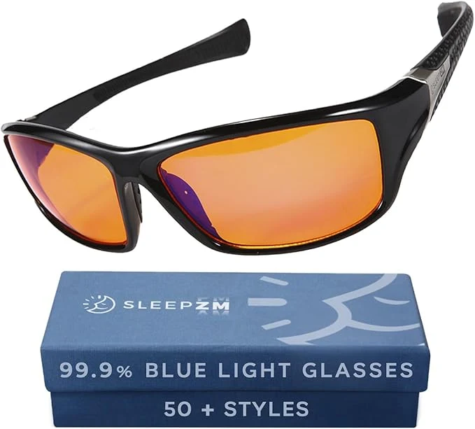 Original Design Sleep ZM Blue Light Blocking Light Sensitivity Glasses Convenient